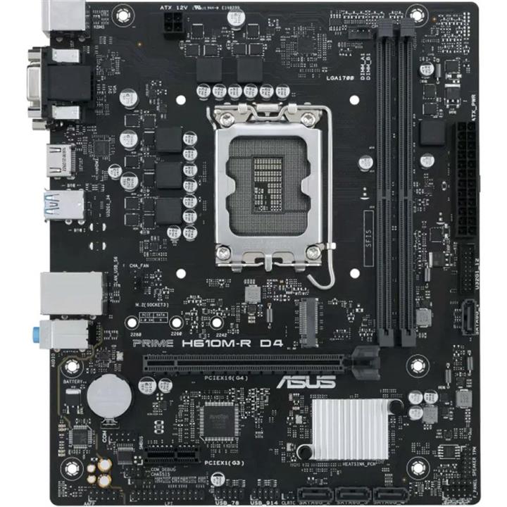 مادربرد ایسوس مدل PRIME H610M-R D4-SI ASUS PRIME H610M-R D4-SI Motherboard